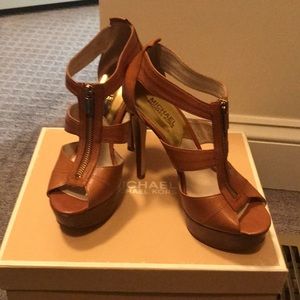 WORN ONCE Michael Kors Berkley platform sandals